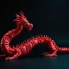 Dragon articulé imprimé en 3D
