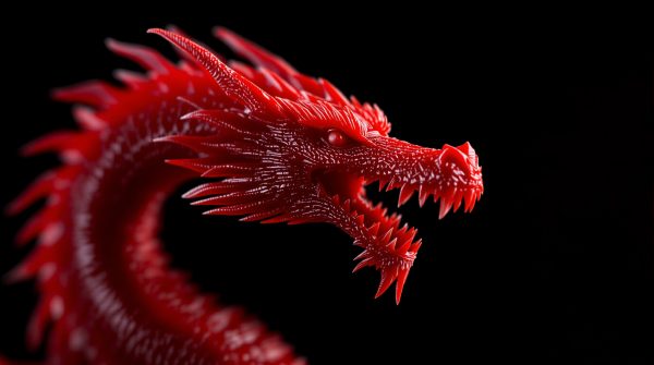 Dragon articulé détail articulation