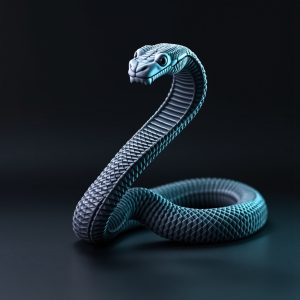 psl-serpent-articule Serpent articulé imprimé en 3D